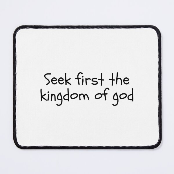 Item preview, Seek First The Kingdom Of God Sticker designed and sold by Baduco.