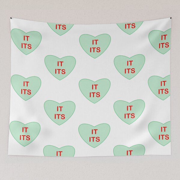 Item preview, It/Its Pronoun Candy Heart designed and sold by RaccoonJerky.