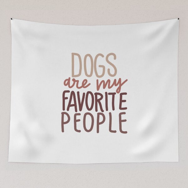 Item preview, Dogs are my favorite people brown designed and sold by chuckletuckle.