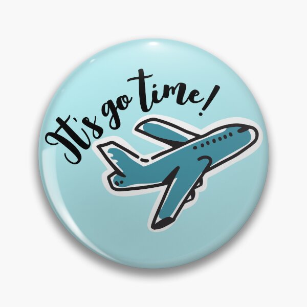 Item preview, Airplane "It's go time!" designed and sold by BirdandPoppy.