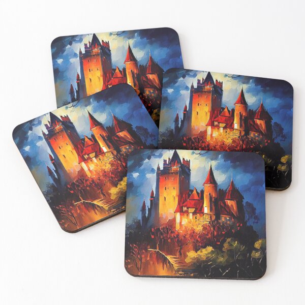 Item preview, Dracula's Castle designed and sold by SpookshowDesign.