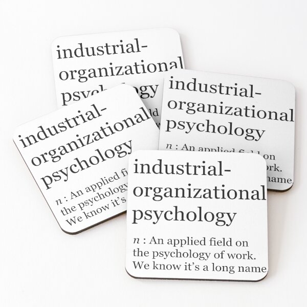 Item preview, Industrial-Organizational Psychology, Funny Definition designed and sold by NerdShirts2Go.