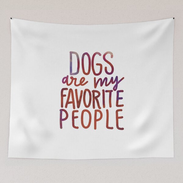 Item preview, Dogs are my favorite people maroon designed and sold by chuckletuckle.