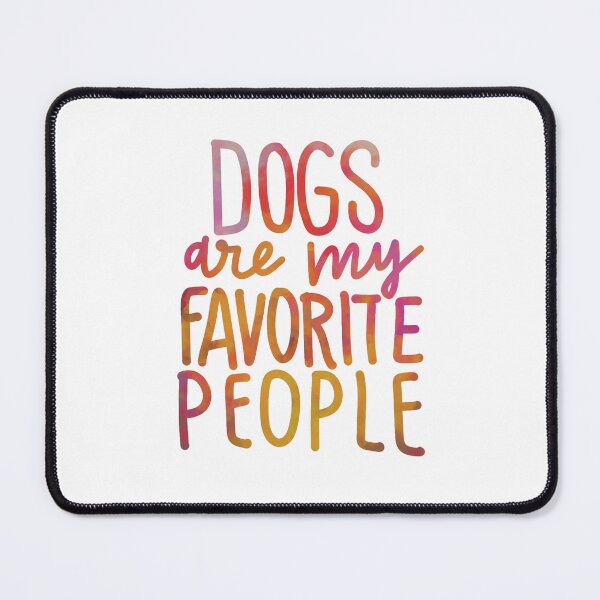 Item preview, Dogs are my favorite people yellow designed and sold by chuckletuckle.