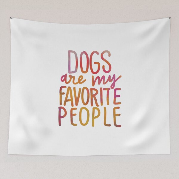 Item preview, Dogs are my favorite people yellow designed and sold by chuckletuckle.