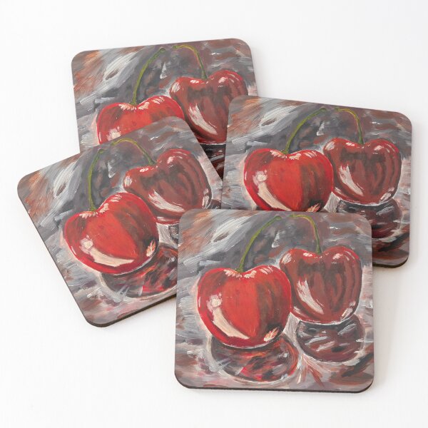 Item preview, Pair of cherries designed and sold by velvetch3rry.
