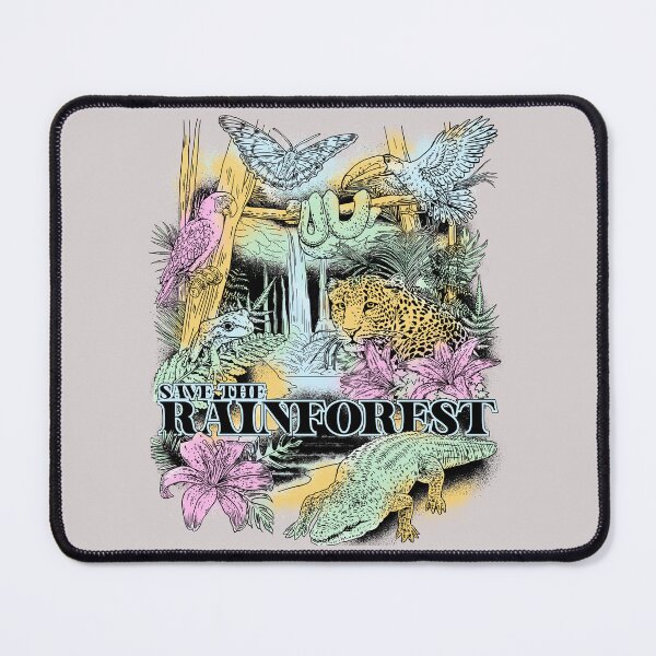 Item preview, Save The Rainforest Tee - Coloured designed and sold by meganpalmer.