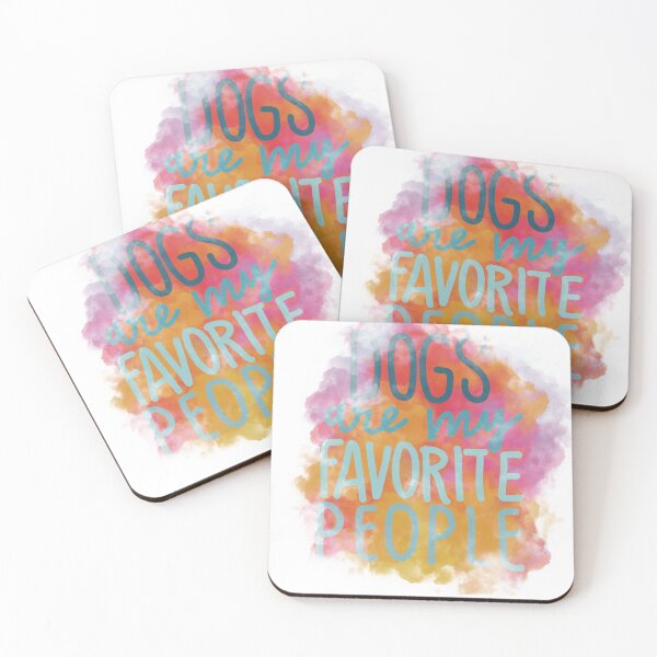 Item preview, Dogs are my favorite people rainbow designed and sold by chuckletuckle.
