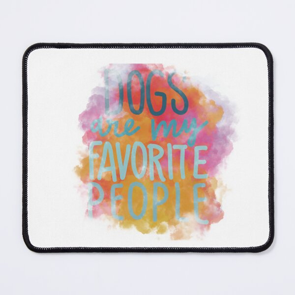 Item preview, Dogs are my favorite people rainbow designed and sold by chuckletuckle.