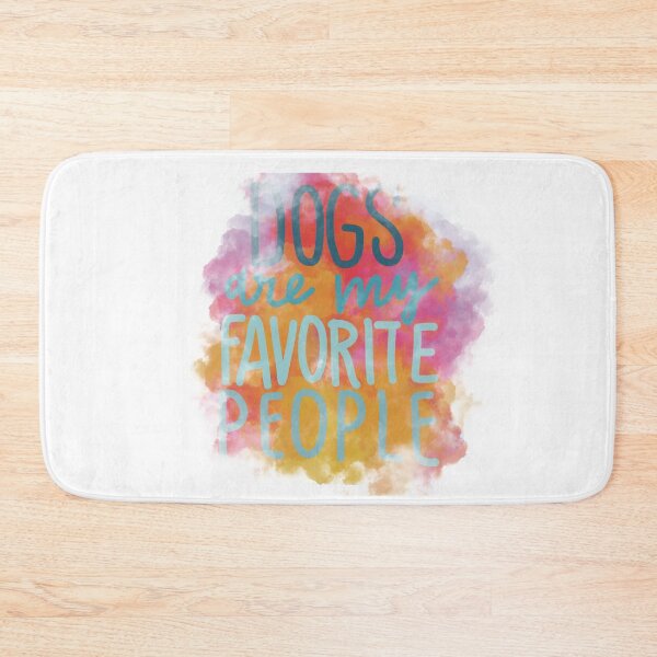 Item preview, Dogs are my favorite people rainbow designed and sold by chuckletuckle.