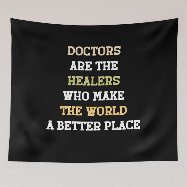 Item preview, DOCTORS ARE THE HEALERS WHO MAKE THE WORLD A BETTER PLACE Happy Doctor's Day | for Doctors and Nurses, 30 march 2023 designed and sold by zarouky.