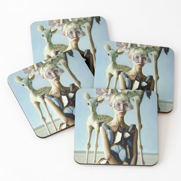 Item preview, Girl with Mask and Deer designed and sold by noonoohig.