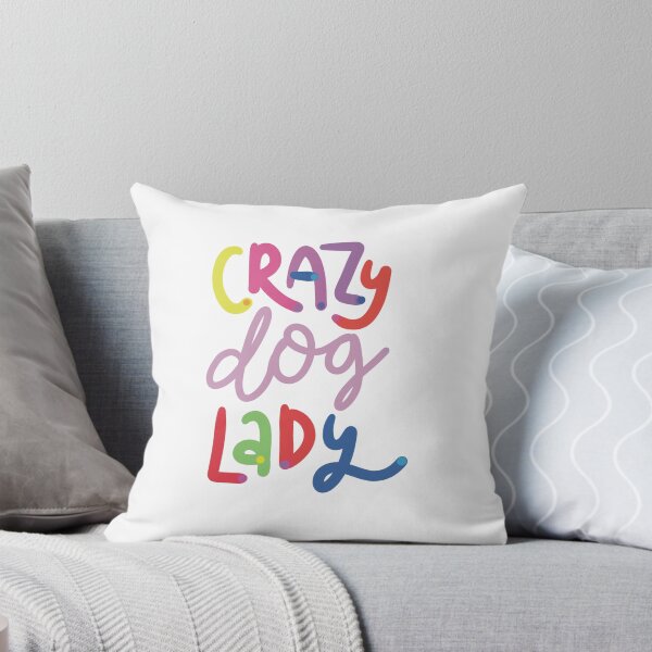 Item preview, Crazy Dog lady Rainbow designed and sold by chuckletuckle.