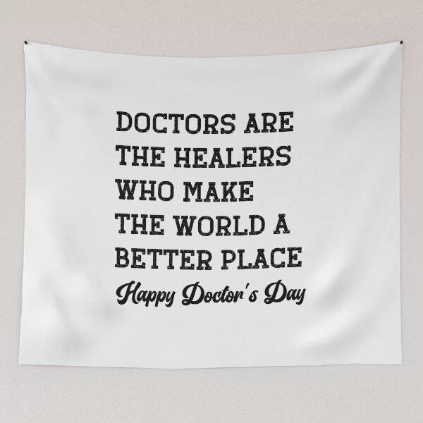 Item preview, DOCTORS ARE THE HEALERS WHO MAKE THE WORLD A BETTER PLACE Happy Doctor's Day | for Doctors and Nurses, 30 march 2023 designed and sold by zarouky.