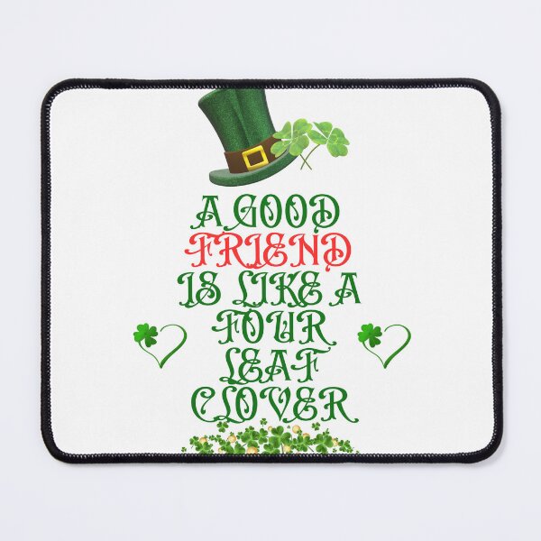 Item preview, A good friend is like a four leaf clover designed and sold by laoussine.