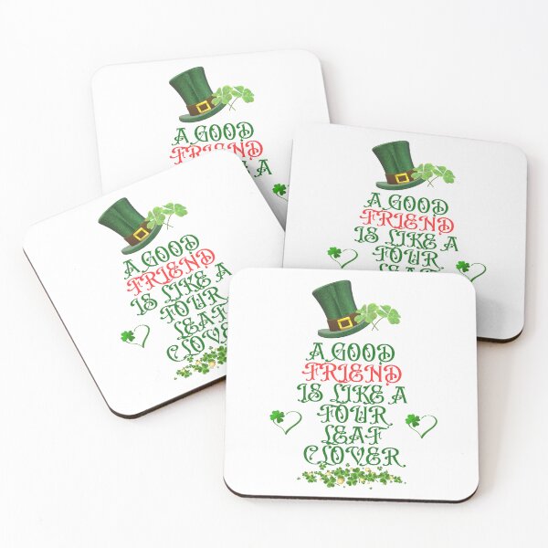 Item preview, A good friend is like a four leaf clover designed and sold by laoussine.
