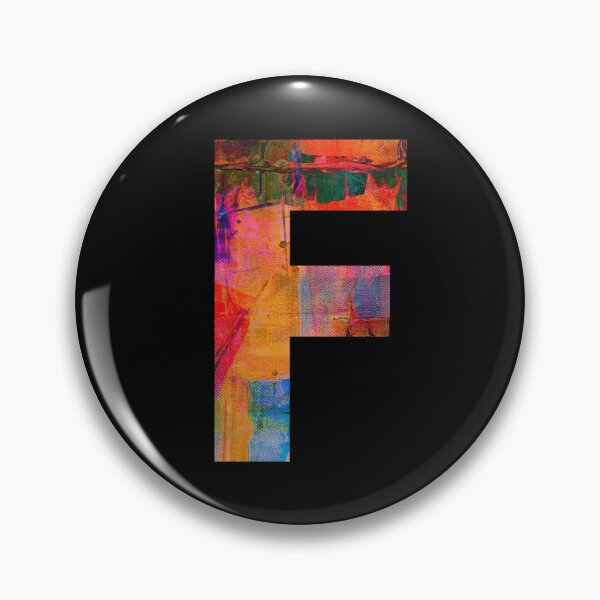 Item preview, Painted Letter Collection F Monogram designed and sold by emoney14.