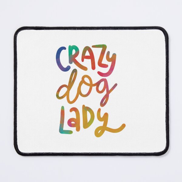 Item preview, Crazy Dog lady orange designed and sold by chuckletuckle.