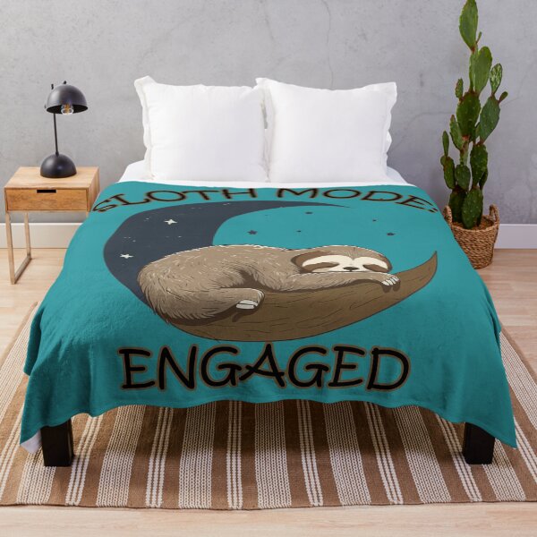 Item preview, Sloth Mode Engaged T-shirt designed and sold by Richard-Y.