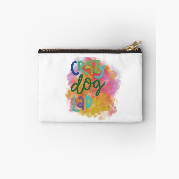 Item preview, Crazy Dog lady Rainbow cloud designed and sold by chuckletuckle.