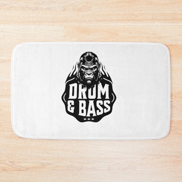 Artikelvorschau, DRUM AND BASS - Bass Ape (Schwarz) entworfen und verkauft von Discothreadz.