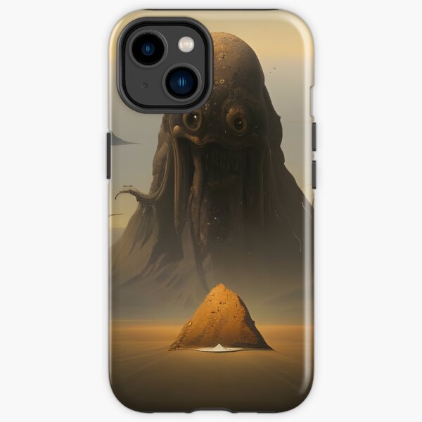Aliens, representatives of an extraterrestrial civilization, not people, not humanoids, an unearthly world, an unearthly landscape, inhuman technology iPhone Tough Case