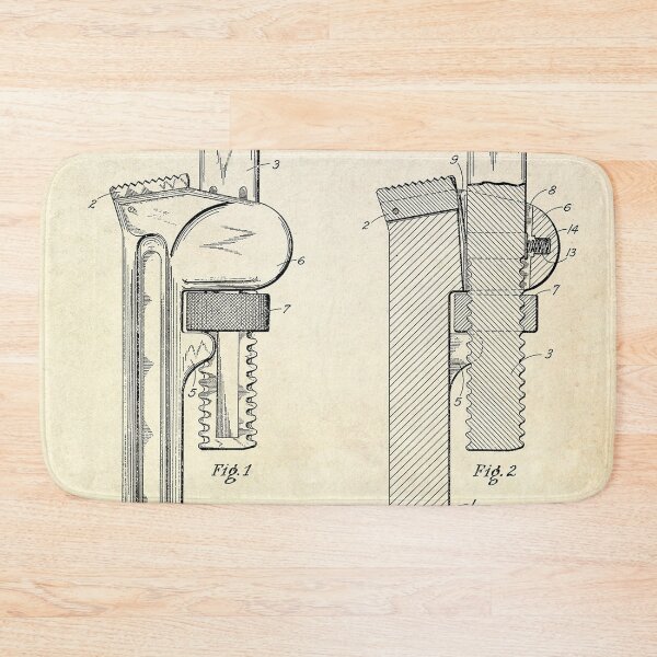 Item preview, Pipe Wrench 1929 Patent designed and sold by zemlakr.