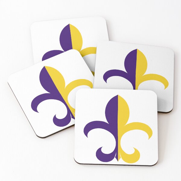 Item preview, Purple and Gold Fleur de Lis designed and sold by lezell.