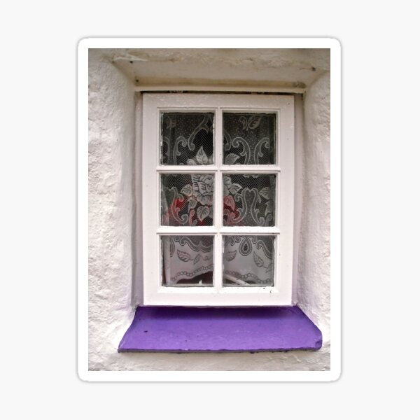 Irish Window #2 - for a calendar Sticker