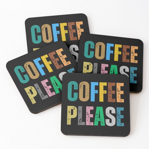 Artikelvorschau, Kaffee bitte, Kaffeesüchtiger entworfen und verkauft von 4CoolKats.