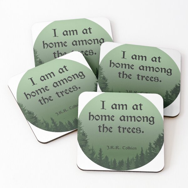 Item preview, I Am At Home Among The Trees designed and sold by wildflowerjam.