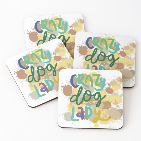 Item preview, Crazy Dog lady yellow designed and sold by chuckletuckle.
