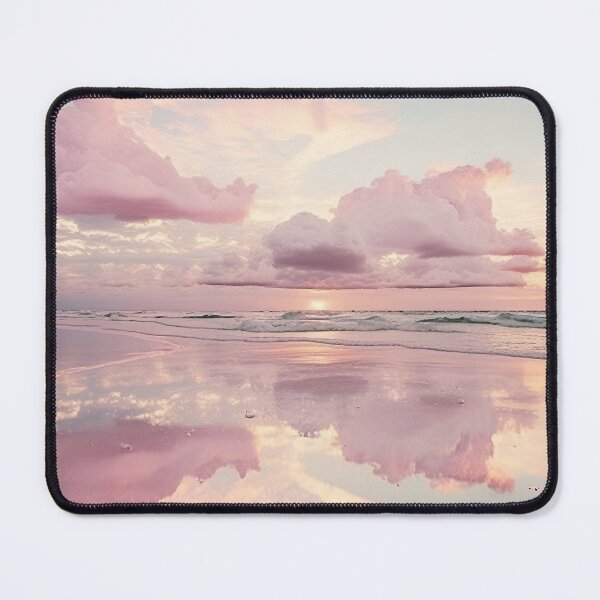 Item preview, Golden Hour on the Beach: Beach Sunset Landscape designed and sold by Amalie A.