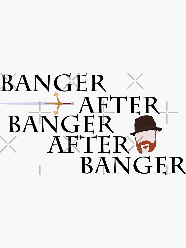 Thumbnail 3 of 3, Sticker, Banger After Banger designed and sold by Katts-Art.