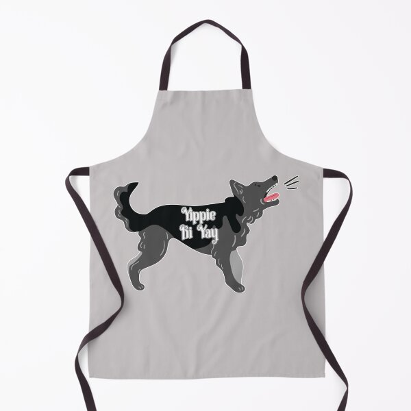 Item preview, Yippie Ki Yay Yappy Barking Funny German Shepherd Humor designed and sold by JoyOfHopeStore.
