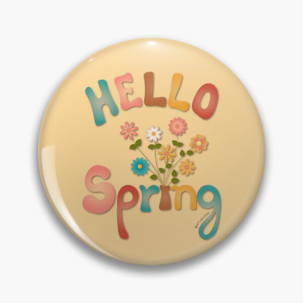 Item preview, Hello Spring designed and sold by ArtCarollina.