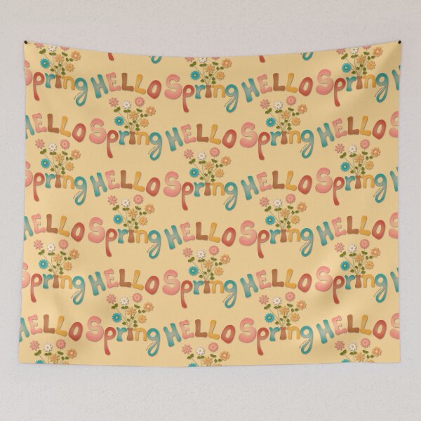 Item preview, Hello Spring designed and sold by ArtCarollina.
