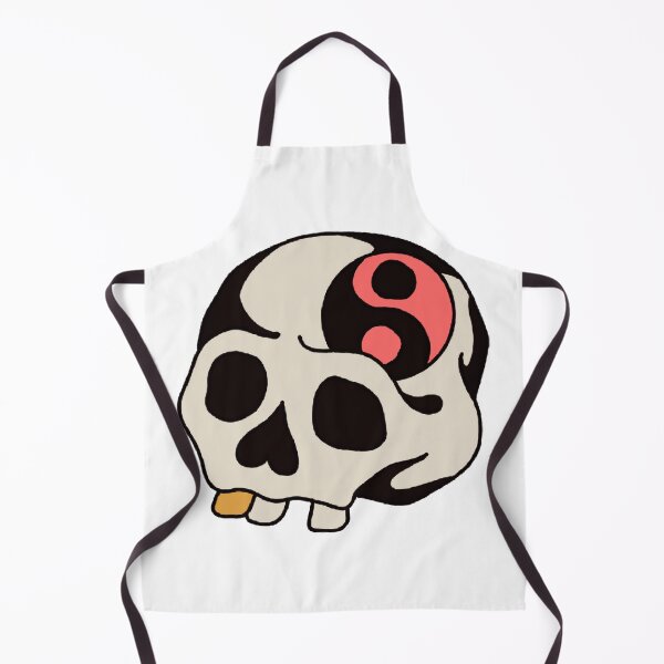 Item preview, Yin Yang skull designed and sold by Rocketpea.