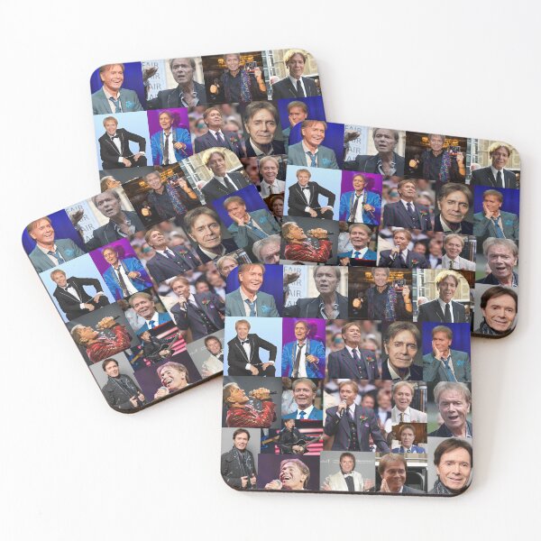 Item preview, Cliff Richard Veteran English Singer Squarish Photo Collage designed and sold by CollageHeaven.