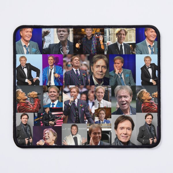 Item preview, Cliff Richard Veteran English Singer Squarish Photo Collage designed and sold by CollageHeaven.