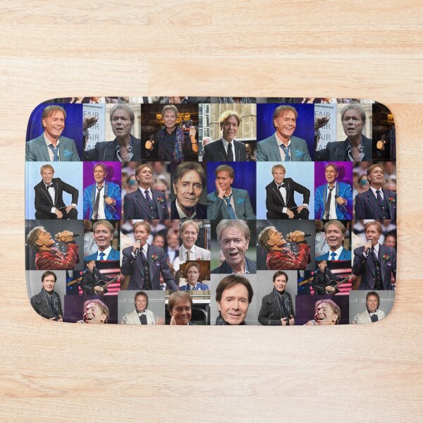 Item preview, Cliff Richard Veteran English Singer Squarish Photo Collage designed and sold by CollageHeaven.