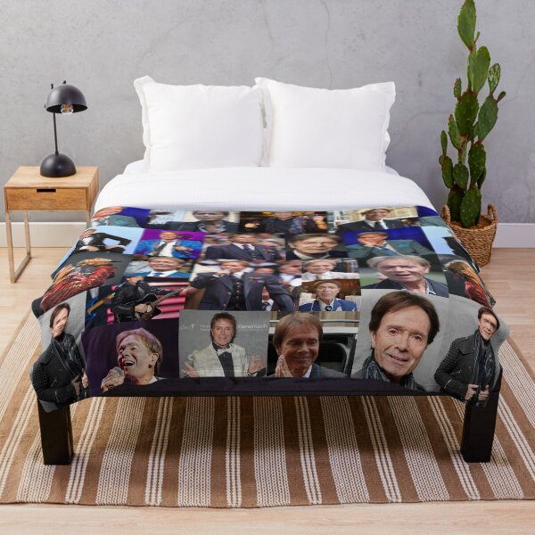 Item preview, Cliff Richard Veteran English Singer Squarish Photo Collage designed and sold by CollageHeaven.