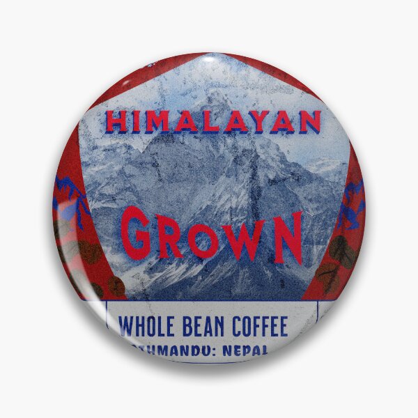 Item preview, Himalayan Grown Cool Beans Gourmet Coffee, in Blue and Red designed and sold by India2022.