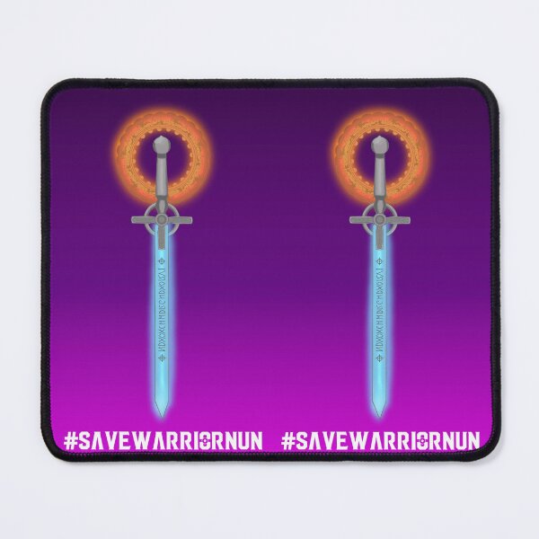 Item preview, Cruciform Sword and Halo Warrior Nun designed and sold by bren1327.