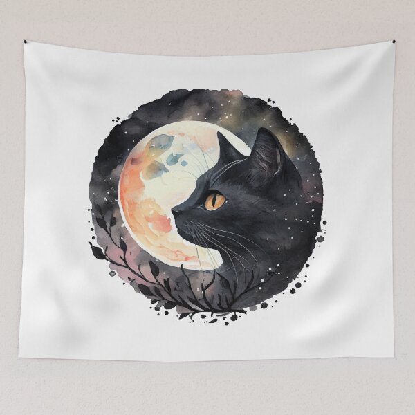 Item preview, BLACK CAT HOLDING ON, BLACK CAT HOLDING ON, designed and sold by elatyaouishop.