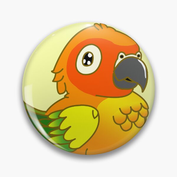 Item preview, Fun & Chubby Sun Conure  designed and sold by DynieKid.