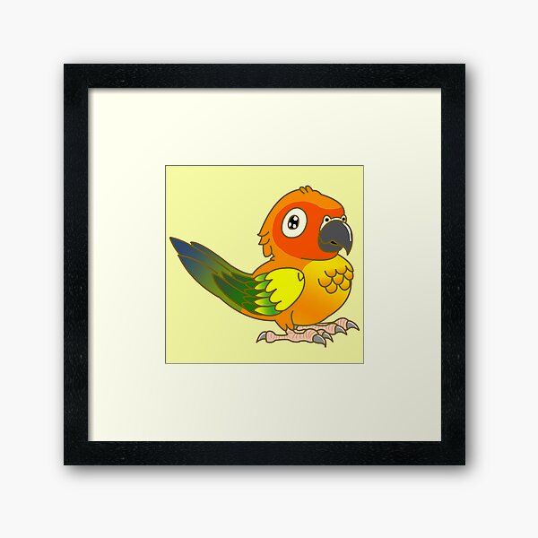Item preview, Fun & Chubby Sun Conure  designed and sold by DynieKid.
