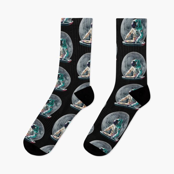 Item preview, Full Moon Party - Astronaut DJ designed and sold by maryedenoa.
