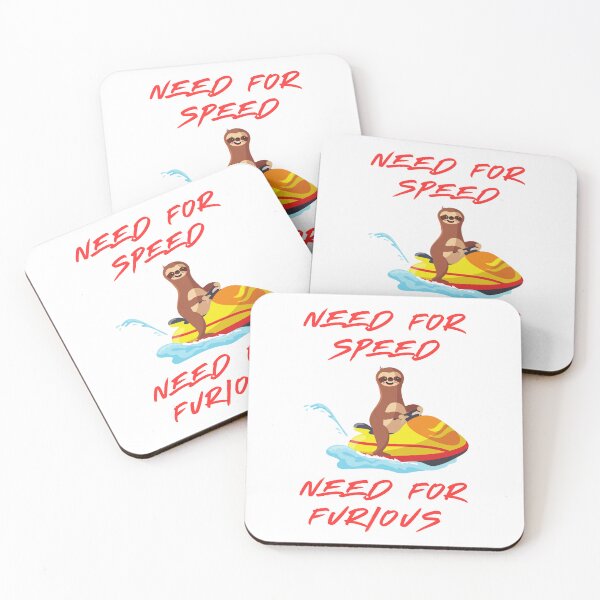 Item preview, Sloth need for speed  designed and sold by Azujark.