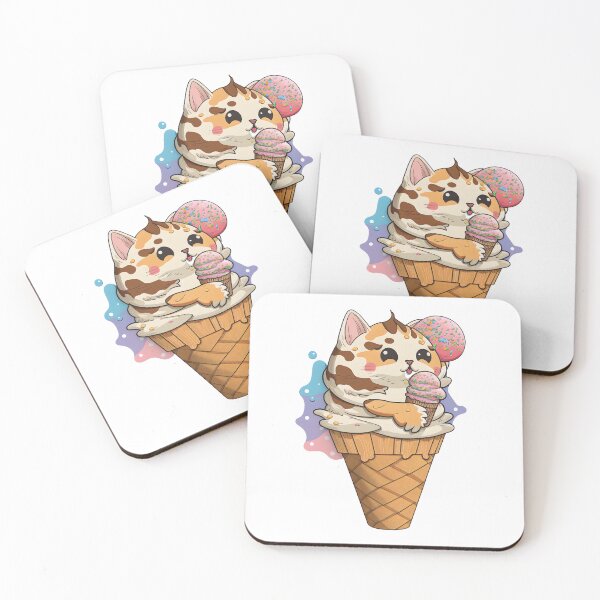 Item preview, Sweet Kitty Treat designed and sold by Sticker-by-Mia.